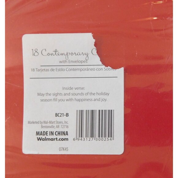 Vintage Christmas Snowflake Photo Holder Frame Cards Envelopes Set of 18 Boxed - Picture 3 of 3